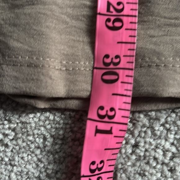 Brown Wide-Leg Pallazo Culottes capris with Elastic waist - Picture 8 of 14